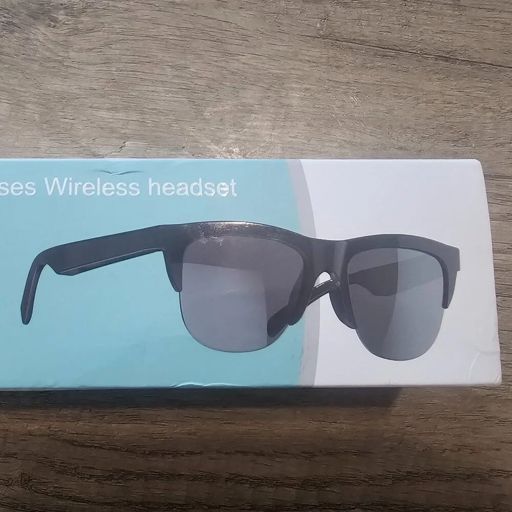 F-06 Wireless Bluetooth Sunglasses Headset – UV Protection + Built-In Speakers